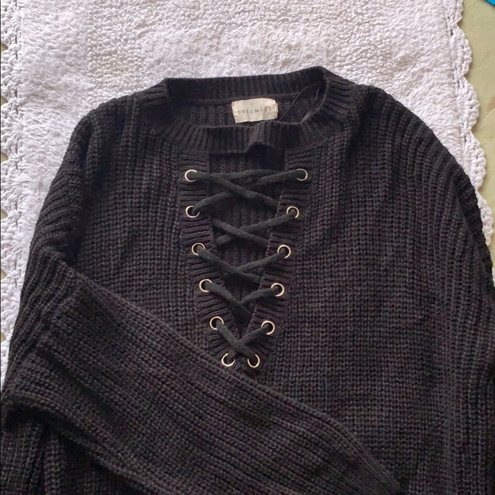 Black sweater